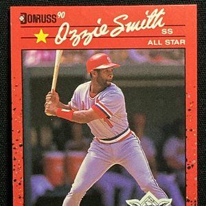 OZZIE SMITH DONRUSS 1989 NATIONAL BASEBALL CARD